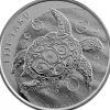 Fiji Taku Schildkröte 1 Oz Silber 2010*