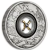 First Flight Eng to Aus 2 oz Antik Silber 2019*