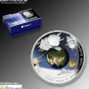 First Man in Space - Yuri Gagarin - 1 Oz SIlber Proof 2008*