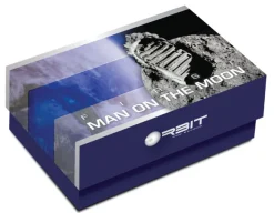 First Man on the Moon - 1 Unze Silber 2009 Proof +Box+COA*
