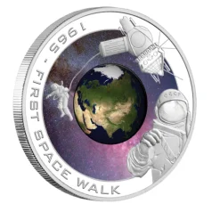 First Space Walk 1 Oz Sliber Proof 2009*