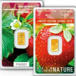 Following Nature - Frühling - 1 Gramm Gold 2018