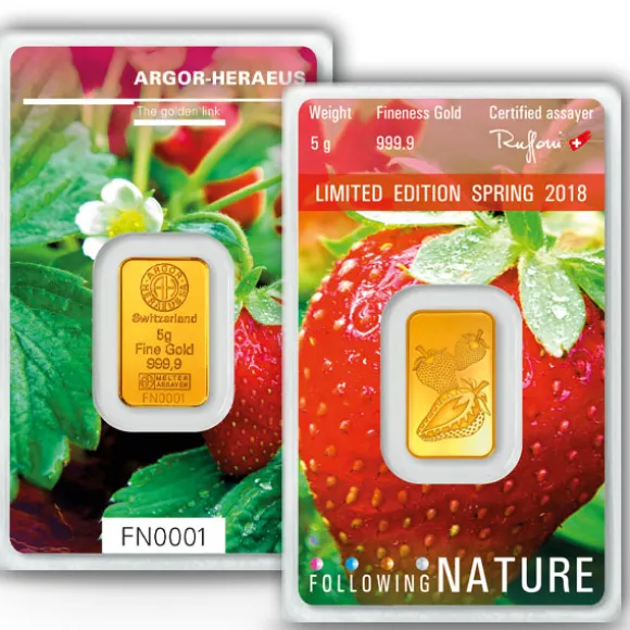 Following Nature - Frühling - 5 Gramm Gold 2018