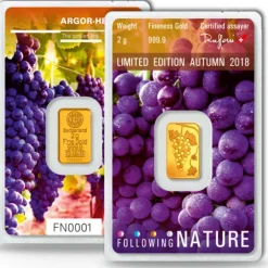 Following Nature - Herbst / Autum - 2 Gramm Gold 2018