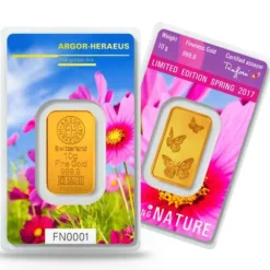 Following Nature 1 Oz Goldbarren - Spring - Heraeus