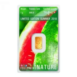 Following Nature - Sommer - 1 Gramm Goldbarren 2018