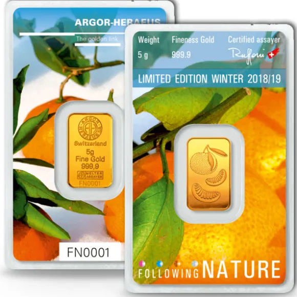 Following Nature - Winter - 5 Gramm Gold 2018/2019