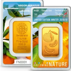 Following Nature - Winter - 1 Oz Gold 2018/2019