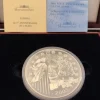 Frankreich 1. Geburtstag des Euro 1 KG Silber 2003 + Box + COA*