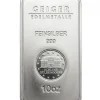 Geiger 10 Oz Silberbarren Goldengüssa