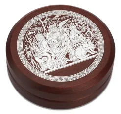 Gods of Olympus Hades 2 Oz Silber High Relief 2014 + Box + COA*