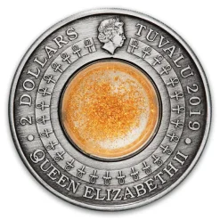 Golden Treasures of Ancient Egypt 2 Oz Antik Silber *