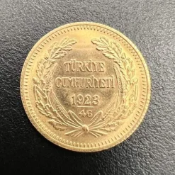 Gold 100 Piaster Türkei