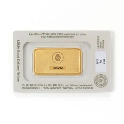 20 Gramm Goldbarren C. Hafner geprägt