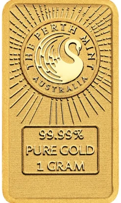1 Gramm Goldbarren Dune - Perth Mint