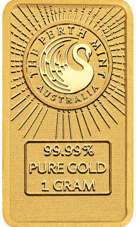 1 Gramm Goldbarren Dune - Perth Mint