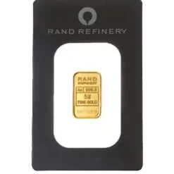 5 Gramm Goldbarren Elefant Rand Refinery