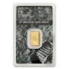 2 Gramm Goldbarren Mondlandung Heraeus