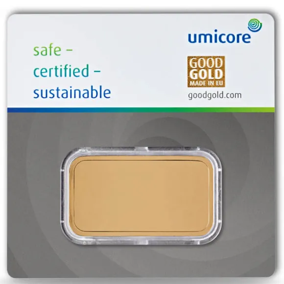 50 Gramm Goldbarren Umicore