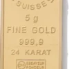 5 Gramm Goldbarren verschiedene Hersteller