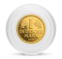12 Gramm Goldmark 1 Deutsche Mark 2001