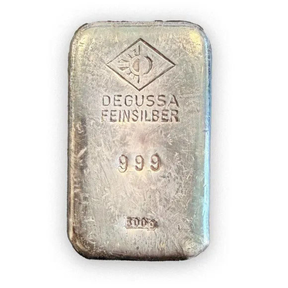 500 Gramm Silberbarren verschiedene Hersteller B-Ware