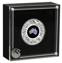 Great Southern Land - Lepidolite - 1 Oz Silber Proof 2022 +Box +COA*