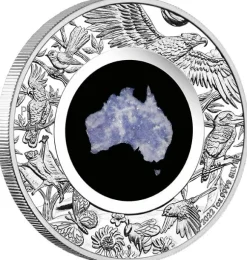 Great Southern Land - Lepidolite - 1 Oz Silber Proof 2022 +Box +COA*