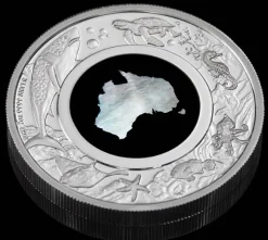 Great Southern Land - Mother of Pearl - 1 Oz Silber Proof 2021 +Box +COA*