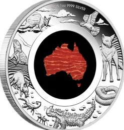 Great Southern Land - Snakeskin Jasper - 1 Unze Silber 2025
