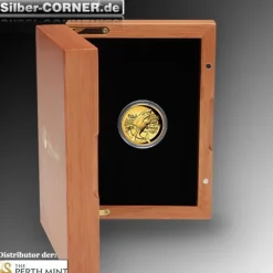Great White Shark 1 Oz Gold High Relief + Box + COA