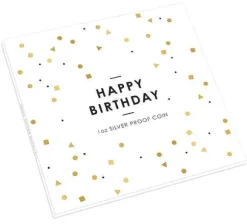 Happy Birthday 1 Oz Silber Proof 2021 +Box +Zertifikat*