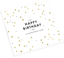 Happy Birthday 1 Unze Silber Proof 2022 + Geschenkverpackung*