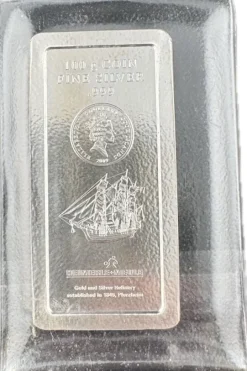 Heimerle + Meule 100 Gramm Silber Münzbarren Cook Island 5 CID*