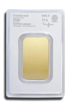 Heraeus 20 Gramm Goldbarren