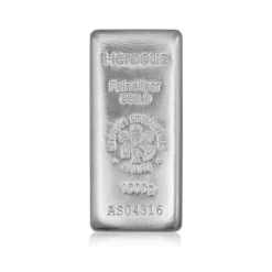 Heraeus 1 Kilogramm Silberbarren (regelbesteuert)