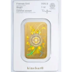 Heraeus 1 Unze Kinebar Goldbarren
