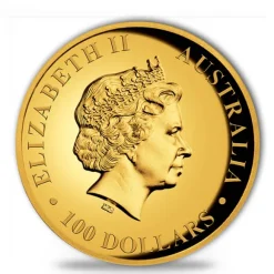 High Relief - Känguru 2017 - 1 Oz Gold + Box + COA
