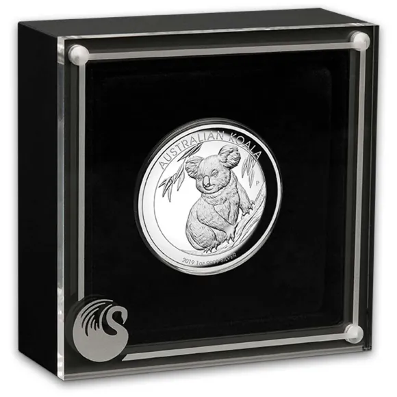 High Relief Koala 1 Oz Silber 2019 +Box +COA*