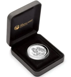 High Relief Kookaburra 1 Oz Silber 2013 +Box +COA*