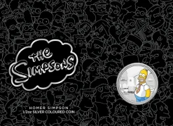 Homer Simpson 1/2 Oz Silber 2020 im Blister*