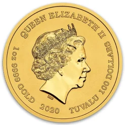 Homer Simpson 1 Unze Gold 2020