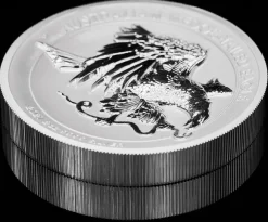 II Wahl Wedge Tailed Eagle 2 Oz Silber Ultra High Relief Reverse Proof 2021 +Box +COA*