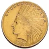 Indian Head 10 Dollar Goldmünze verschiedene Jahrgänge