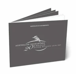 20 Jahre Kookaburra 1 Oz Silber Set 2009 + Box + Zertifikat*
