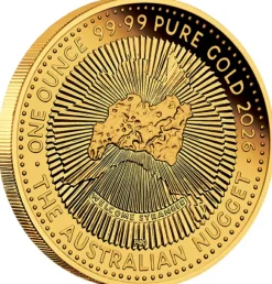 40 Jahre Nugget 1 Unze Gold Proof 2026 + Box + COA
