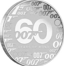 James Bond 007 - 60 Jahre - 1 Unze Silber 2022*