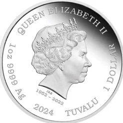 James Bond Legacy - Pierce Brosnan - 1 oz Silber Proof 2024 +Box +COA*