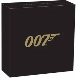 James Bond 007 1/4 Oz Gold Proof 2020 +Box +COA