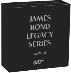 James Bond - Roger Moore - Legacy Serie 1 Oz Silber Proof + Box +COA*